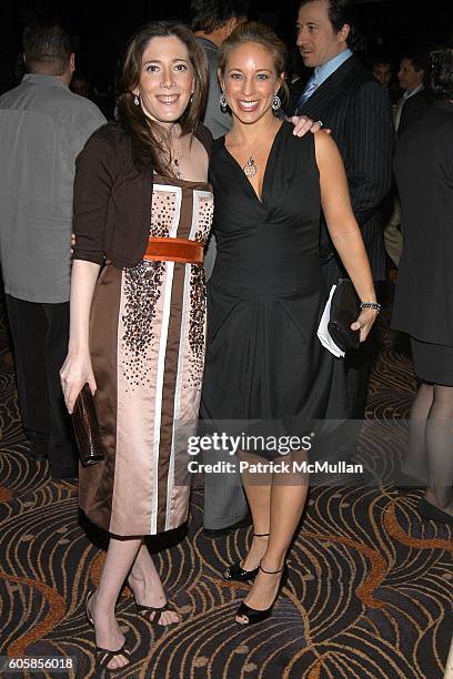 Melissa Breitbart Sohn and Lauren Glassberg attend LIVE4LIFE Benefit Gala at Mandarin Oriental on October 16, 2006 in New York City.