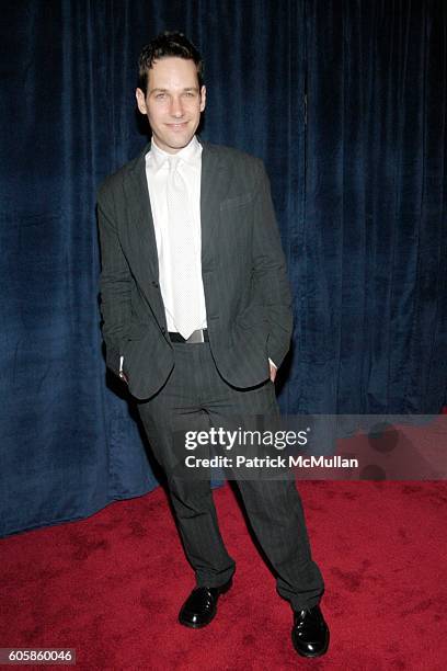 Paul Rudd attends "Three Days of Rain" Broadway Opening Night - After Party Inside Arrivals at Cipriani on April 19, 2006 in New York City.