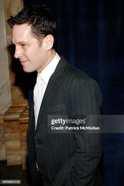 Paul Rudd attends "Three Days of Rain" Broadway Opening Night - After Party Inside Arrivals at Cipriani on April 19, 2006 in New York City.