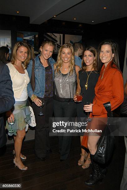 Christina Floyd, Ashley Phipps, Melanie Charlton, Cecilia de Sola and Maggie Katz attend Peter Som Collection of Residences At 485 Fifth Avenue With...