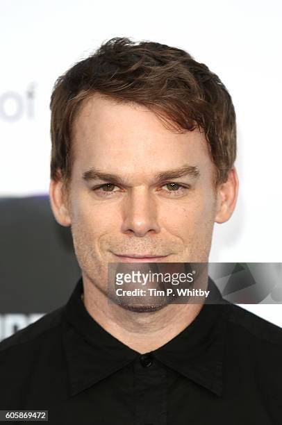 Actor Michael C Hall poses for a photo at the Hyundai Mercury Prize 2016 at Eventim Apollo on September 15, 2016 in London, England.