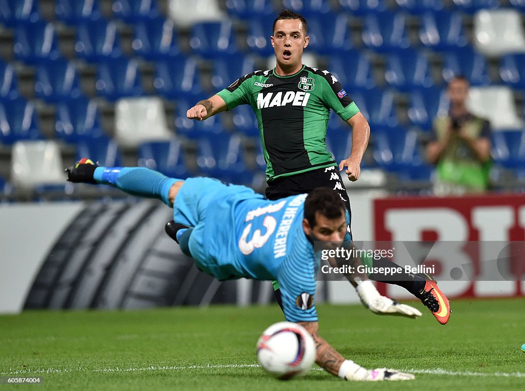 US Sassuolo Calcio v Athletic Club - UEFA Europa League