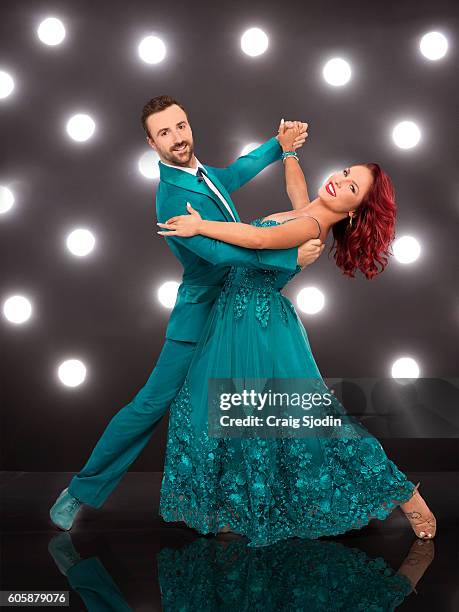 The stars grace the ballroom floor for the first time on live national television with their professional partners during the two-hour season...