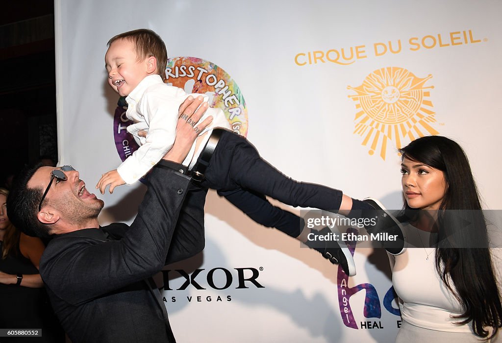 Criss Angel's HELP Charity Event Benefiting Pediatric Cancer Research And Treatment