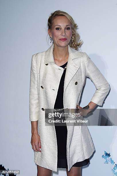 Actress Julia Dorval attends the 'La Main du Mal' Photocall during the 18th Festival of TV Fiction on September 15, 2016 in La Rochelle, France.