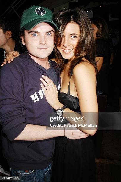 Robert Iler and Jamie-Lynn Sigler attend Jason Strauss New York Birthday Party at Marquee NYC USA on April 5, 2006.