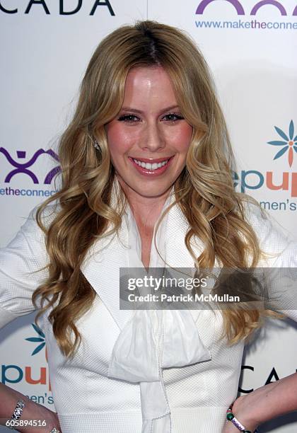 Tara Lipinski attends Step Up Women's Network Inspiration Awards sponsored by Escada - Arrivals at Beverly Hills Hilton on April 27, 2006.