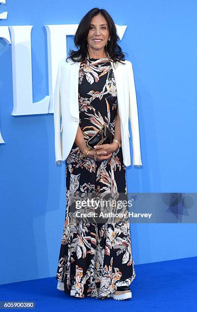 Olivia Harrison attends the World premiere of "The Beatles: Eight Days A Week - The Touring Years" at Odeon Leicester Square on September 15, 2016 in...