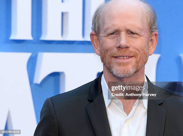 Ron Howard attends the World premiere of "The Beatles: Eight Days A Week - The Touring Years" at Odeon Leicester Square on September 15, 2016 in...