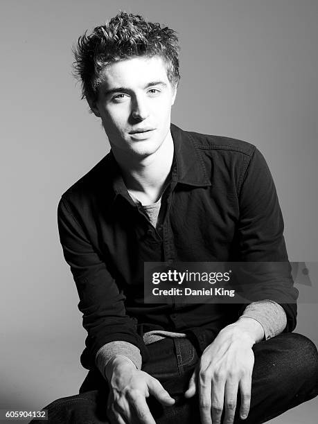 Actor Max Irons poses for Elle Magazine on July 30, 2010 in London, England. PUBLISHED IMAGE.