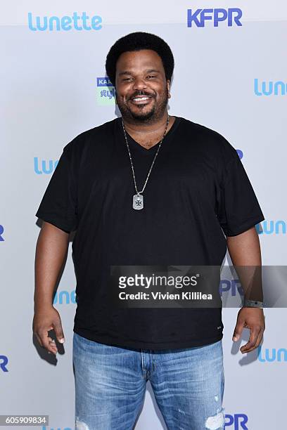 Actor Craig Robinson attends Kari Feinstein's Style Lounge at Siren Studios on September 15, 2016 in Hollywood, California.