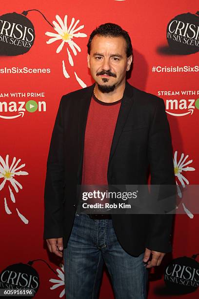 Actor Max Casella attends the world premiere of 'Crisis in Six Scenes' at the Crosby Street Hotel on September 15, 2016 in New York City.
