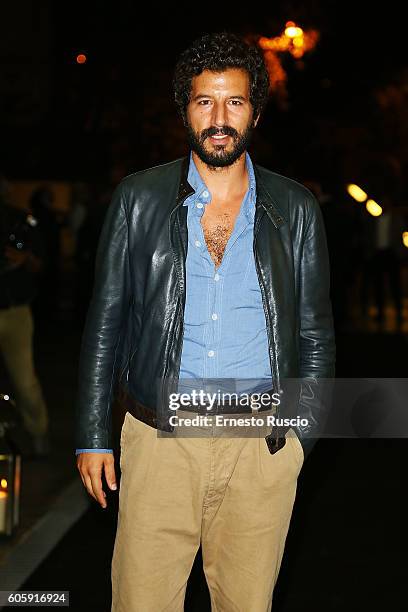 Francesco Scianna attends 'Francesco Escalar - Glamour 'n Soul' opening at Museo Maxxi on September 15, 2016 in Rome, Italy.