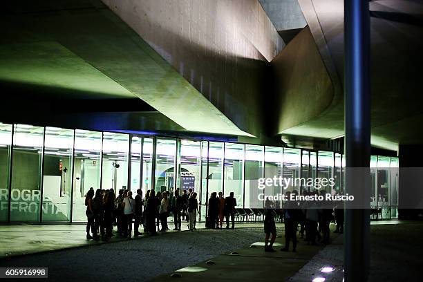 General view during 'Francesco Escalar - Glamour 'n Soul' opening on September 15, 2016 in Rome, Italy.