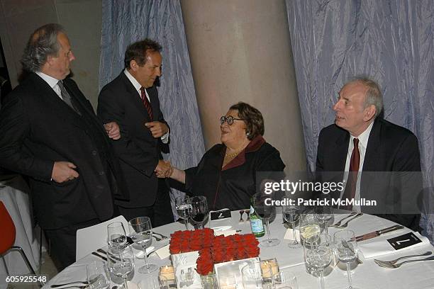 Graydon Carter, Jim Wiatt, Elaine Kaufman and Charles Kipps attend VANITY FAIR Tribeca Film Festival Party hosted by Graydon Carter and Robert DeNiro...