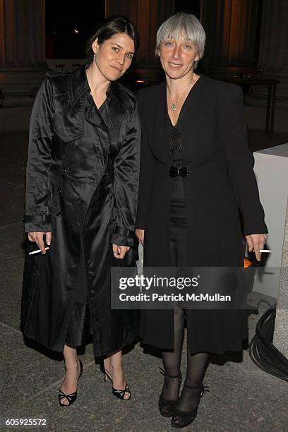 Sara Switzer and Sara Marks attend VANITY FAIR Tribeca Film Festival Party hosted by Graydon Carter and Robert DeNiro at The State Supreme Courthouse...