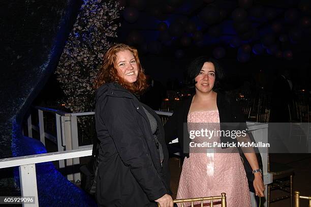 Sharilyn Neidhardt and Amanda Gordon attend The JUILLIARD Centennial Gala -Live at Lincoln Center at The Juilliard School on April 3, 2006 in New...