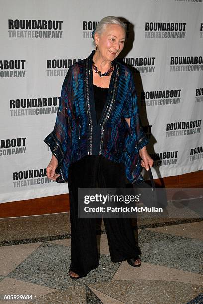 Rosemary Harris attends Roundabout Theatre Company's Spring Gala 2006 at Pier 60 on April 3, 2006 in New York City.