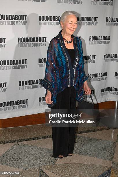 Rosemary Harris attends Roundabout Theatre Company's Spring Gala 2006 at Pier 60 on April 3, 2006 in New York City.