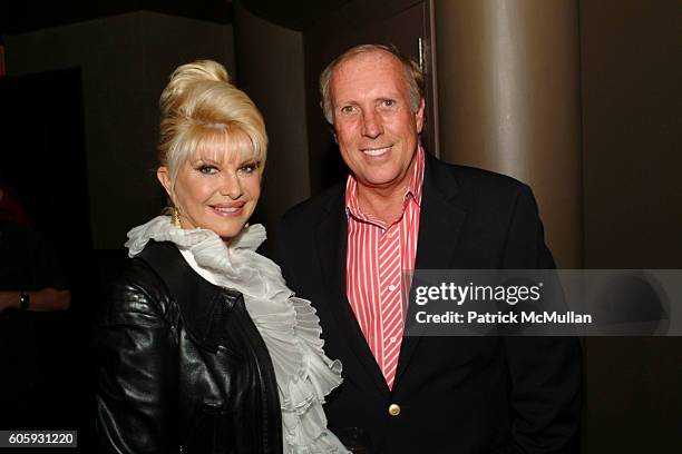 Ivana Trump and Christopher Phillips attend Screening for the Premier of IVANA YOUNG MAN at Tribeca Grand Hotel on April 29, 2006 in New York City.