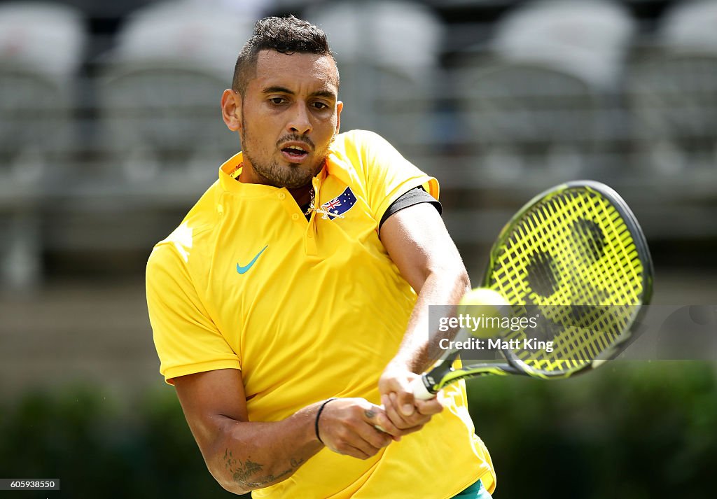 Davis Cup World Group Playoff - Australia v Slovakia