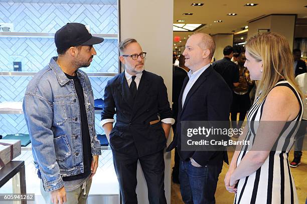 Ronnie Fieg attends the opening of KITH presented by Ronnie Fieg & New York Magazine's Diana Tsui at Goodman's Men's Store at Bergdorf Goodman Men's...