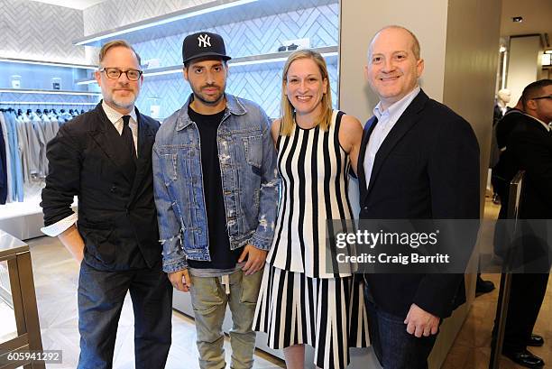 Ronnie Fieg attends the opening of KITH presented by Ronnie Fieg & New York Magazine's Diana Tsui at Goodman's Men's Store at Bergdorf Goodman Men's...
