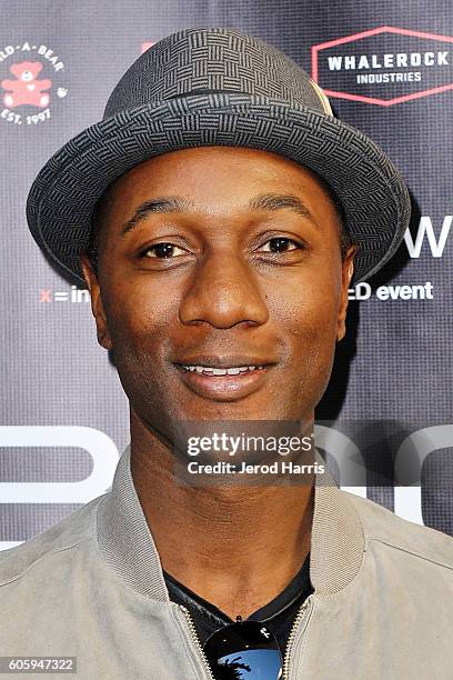Aloe Blacc attends TEDxHollywood 2016 Conference at Freud Playhouse, UCLA on September 15, 2016 in Westwood, California.