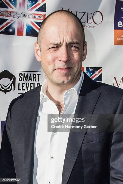 Gareth Neame arrives at The British Consulate-General on September 15, 2016 in Los Angeles, California.