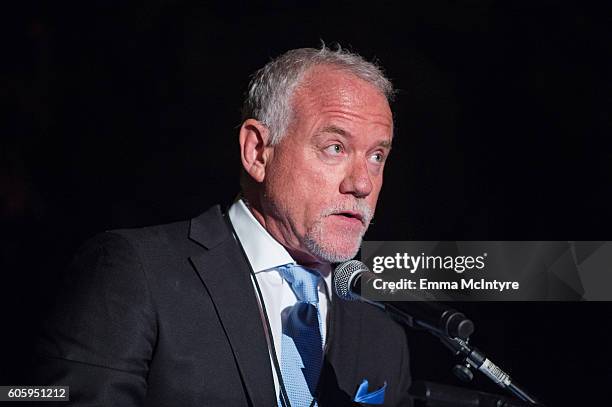 Composer John Debney attends Songs Of Hope at a private residence on September 15, 2016 in Brentwood, California.