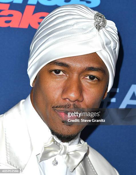 Nick Cannon arrives at the "America's Got Talent" Season 11 Finale Live Show at Dolby Theatre on September 14, 2016 in Hollywood, California.