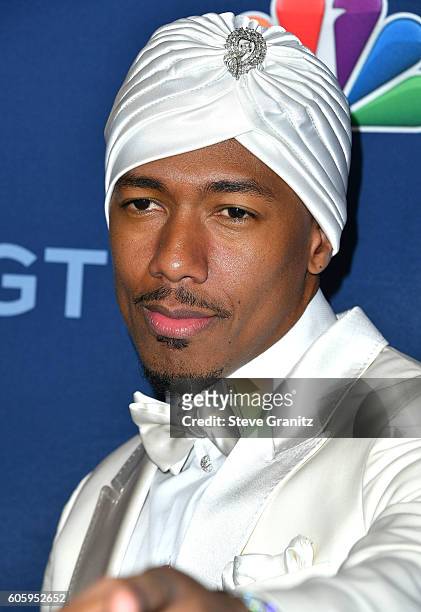 Nick Cannon arrives at the "America's Got Talent" Season 11 Finale Live Show at Dolby Theatre on September 14, 2016 in Hollywood, California.