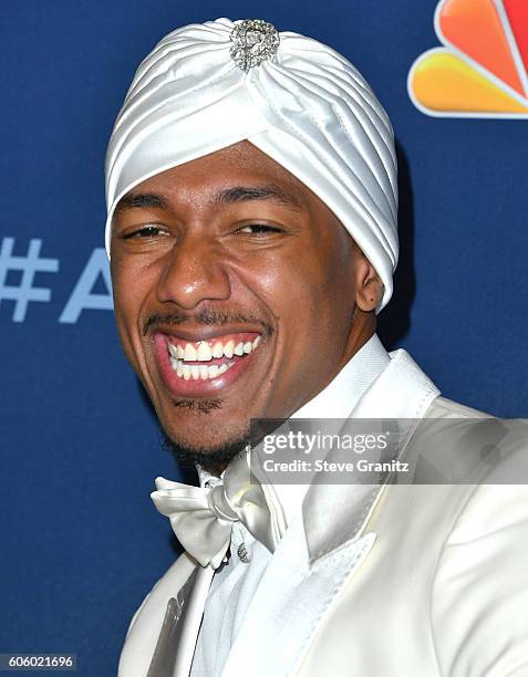 Nick Cannon arrives at the "America's Got Talent" Season 11 Finale Live Show at Dolby Theatre on September 14, 2016 in Hollywood, California.