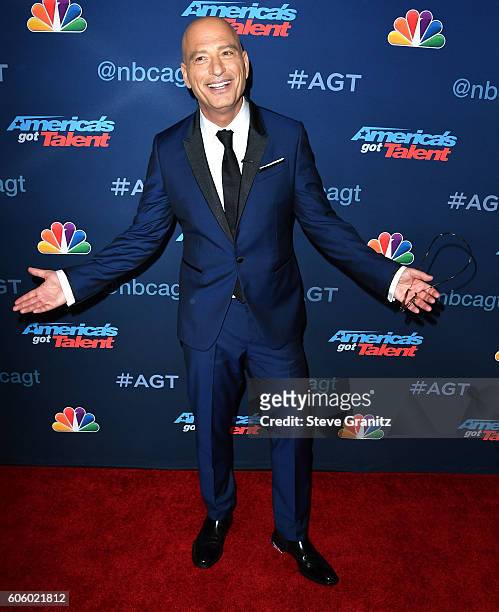 Howie Mandel arrives at the "America's Got Talent" Season 11 Finale Live Show at Dolby Theatre on September 14, 2016 in Hollywood, California.