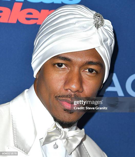 Nick Cannon arrives at the "America's Got Talent" Season 11 Finale Live Show at Dolby Theatre on September 14, 2016 in Hollywood, California.