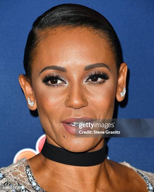 Mel B arrives at the "America's Got Talent" Season 11 Finale Live Show at Dolby Theatre on September 14, 2016 in Hollywood, California.