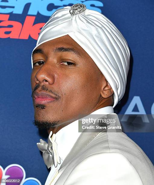 Nick Cannon arrives at the "America's Got Talent" Season 11 Finale Live Show at Dolby Theatre on September 14, 2016 in Hollywood, California.