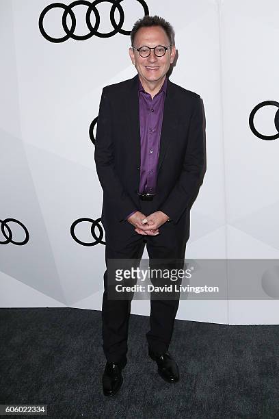 Actor Michael Emerson arrives at Audi Celebrates The 68th Emmys at Catch on September 15, 2016 in West Hollywood, California.