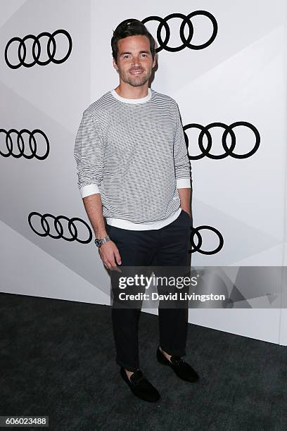 Actor Ian Harding arrives at Audi Celebrates The 68th Emmys at Catch on September 15, 2016 in West Hollywood, California.