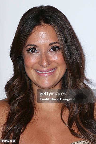 Actor Angelique Cabral arrives at Audi Celebrates The 68th Emmys at Catch on September 15, 2016 in West Hollywood, California.
