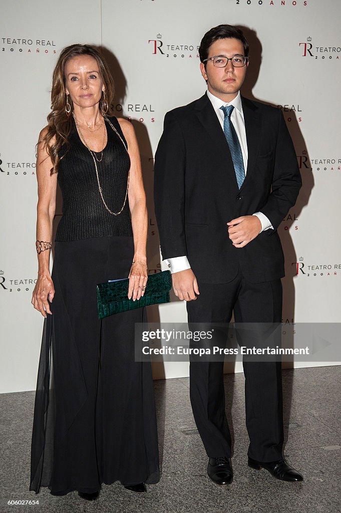 Spanish Royals Attend Royal Theatre New Season Inauguration in Madrid