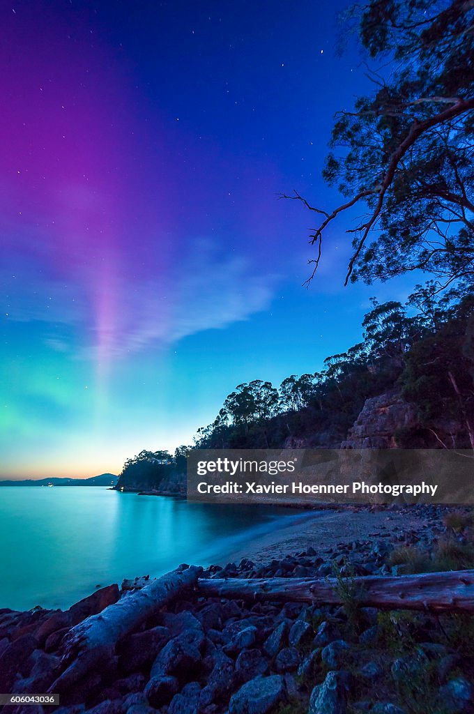 Boronia's magical light show - 1st shot of the evening