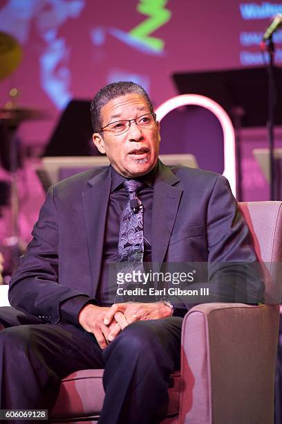 Jazz Drummer Nasar Abadey attends the 31st Anniversary Celebration Jazz Concert at Walter E. Washington Convention Center on September 15, 2016 in...