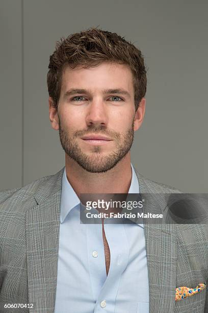 Actor Austin Stowell is photographed for Self Assignment on September 4 2016 in Venice, Italy.