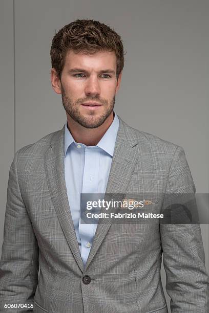 Actor Austin Stowell is photographed for Self Assignment on September 4 2016 in Venice, Italy.