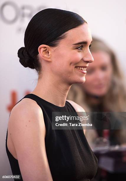 Actress Rooney Mara attends the premiere for "The Secret Scripture" during the 2016 Toronto International Film Festival at Roy Thomson Hall on...