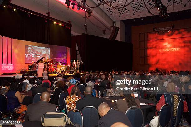 Environmental Photo from the 31st Anniversary Jazz Concert at Walter E. Washington Convention Center on September 15, 2016 in Washington, DC.