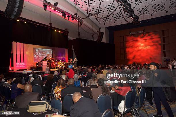 Environmental Photo from the 31st Anniversary Jazz Concert at Walter E. Washington Convention Center on September 15, 2016 in Washington, DC.