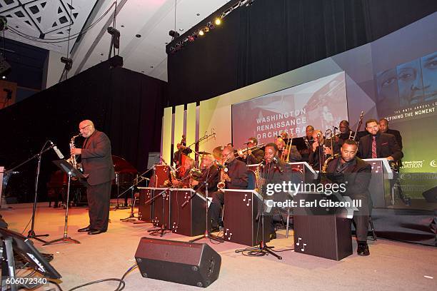 The Washington Renaissance Orchestra performs at the 31st Anniversary Celebration Jazz Concert at Walter E. Washington Convention Center on September...