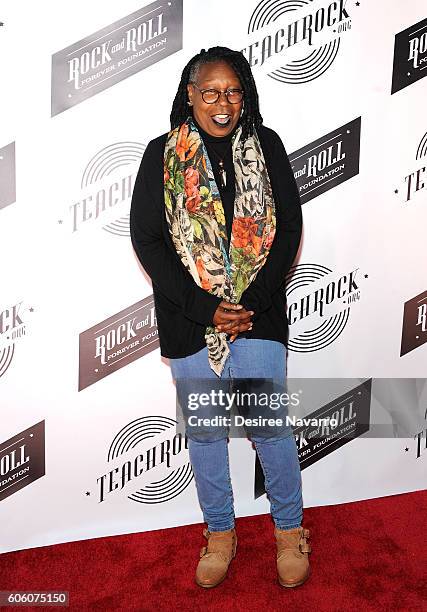 Actress Whoopi Goldberg attends 'The Beatles: Eight Days A Week - The Touring Years' New York Premiere at Village East Cinema on September 15, 2016...